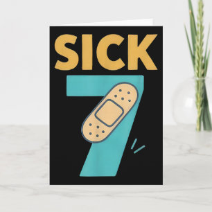 Sick Seven Fun Wordplay Meme 6 7 Six Seven Drip  Card