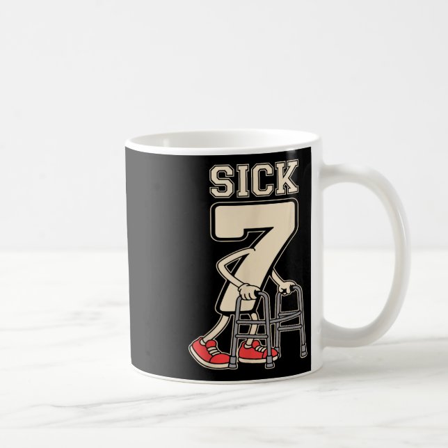 Sick Seven Meme 67 Funny Sick 7 Seven With A Chrom Coffee Mug (Right)