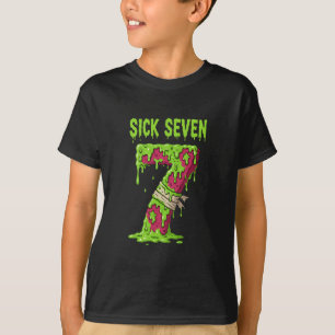 Sick Seven Meme Shirt Six Seven Funny Wordplay Dri