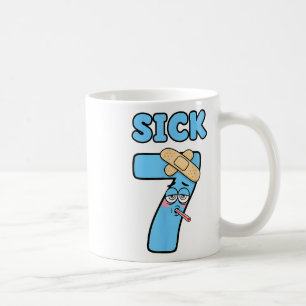 Sick Seven Meme Tee 67 Six Seven Funny Wordplay _1 Coffee Mug