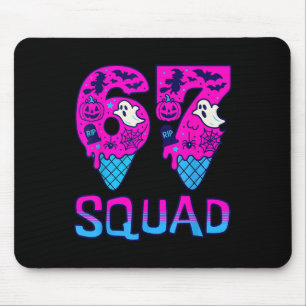 Sick Seven Meme Tee Six Seven Funny 67 Halloween S Mouse Mat