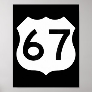 Sick Seven Meme Tee Six Seven Poster