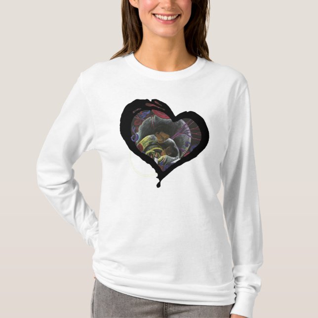 Sicke Cell Heart - Need Not Suffer Alone T-Shirt (Front)