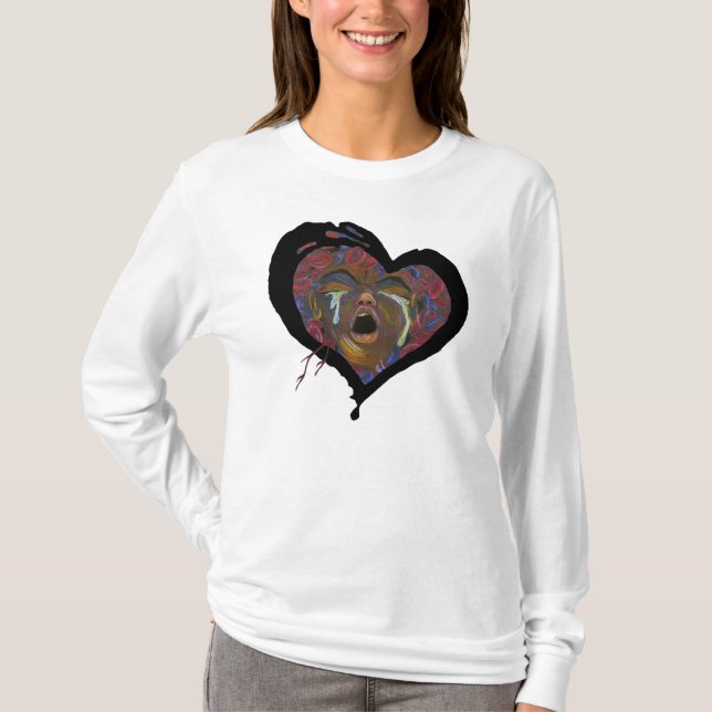 Sicke Cell Heart - Ten Redefined T-Shirt (Front)