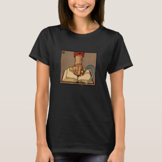 Sickle and Book - Vintage Propaganda Poster - To H T-Shirt