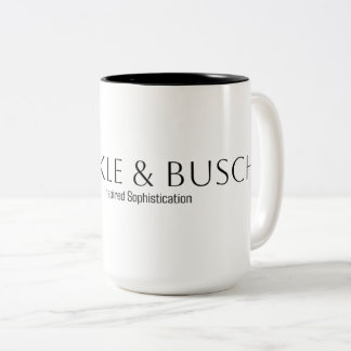 Sickle and Busch branded classic coffee mug