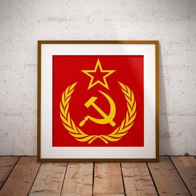 Sickle And Hammer, USSR, CCCP, Communism Poster (Creator Uploaded)