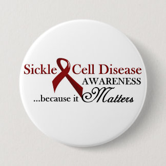 Sickle Cell Anaemia Awareness 7.5 Cm Round Badge