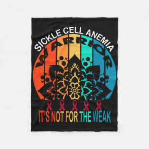 Sickle Cell Anaemia Awareness Fleece Blanket