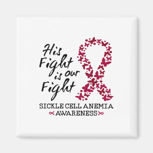 Sickle Cell Anaemia Awareness Month For Him And He Magnet