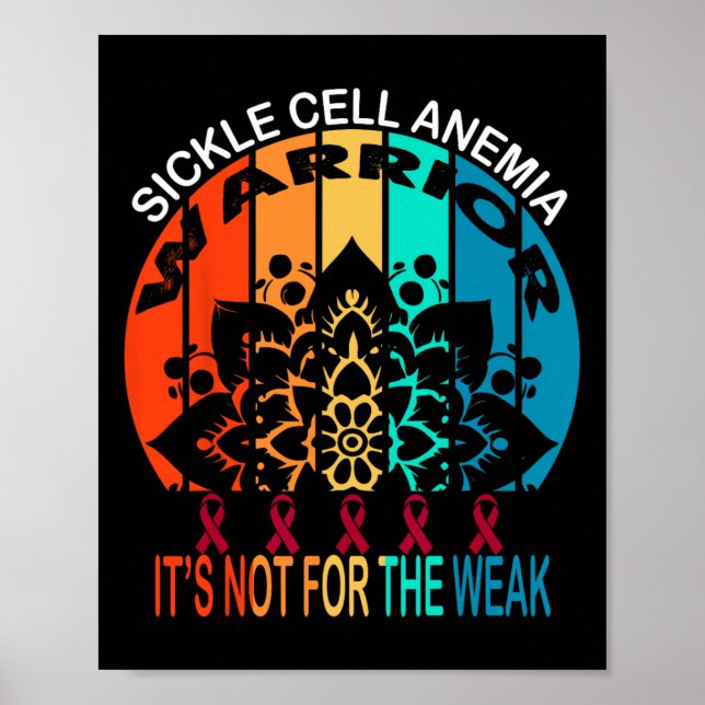 Sickle Cell Anaemia Awareness  Poster (Front)
