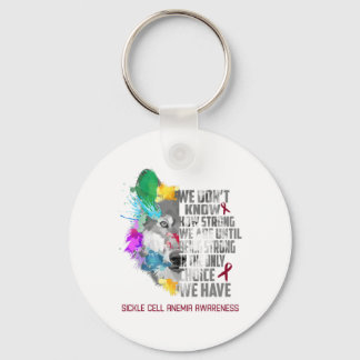 Sickle Cell Anaemia Awareness We Are Until Being S Key Ring
