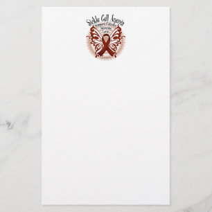 Sickle Cell Anaemia Butterfly 3 Stationery