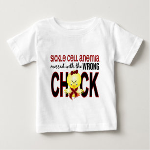 Sickle Cell Anaemia Messed With Wrong Chick Baby T-Shirt