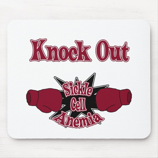 Sickle Cell Anaemia Mouse Mat (Front)