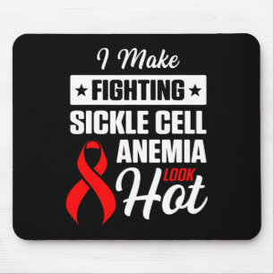 Sickle Cell Anaemia Survivor Look Hot Anaemic Warr Mouse Mat