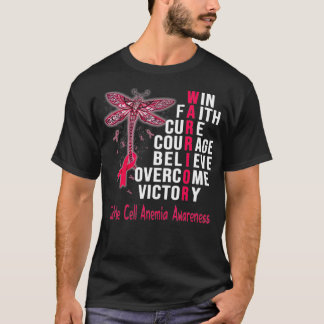Sickle Cell Anaemia Warrior Sickle Cell Anaemia Aw T-Shirt