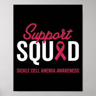 Sickle Cell Anaemia Warrior Survivor Awareness Sup Poster
