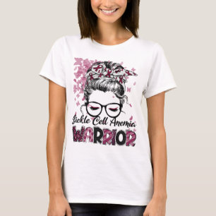 Sickle Cell Anemia Warrior Women Girl Survivor T-Shirt