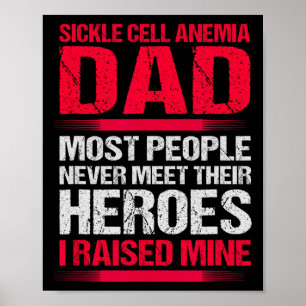 Sickle Cell Awareness Support Sickle Cell Anaemia  Poster