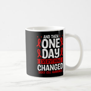 Sickle Cell Disease Awareness Movement Warrior Rib Coffee Mug