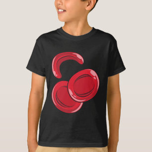 Sickle Red Blood Cell Sickle Cell Anaemia Awarenes T-Shirt