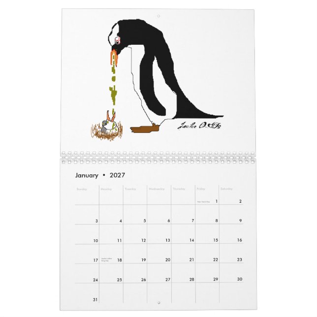 Sickly Critters Calendar (2010) (Jan 2027)
