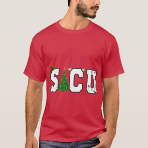 SICU Christmas Surgical Intensive e Unit Nurse Xma T-Shirt