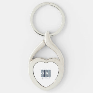 SICU Surgical Intensive Care Unit Vintage Shirt De Key Ring
