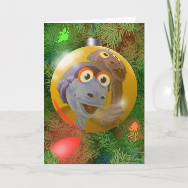 Sid and Ed bulb Holiday Card (Front)