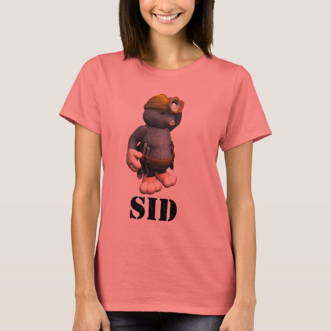 Sid the Mole T-Shirt (Front)