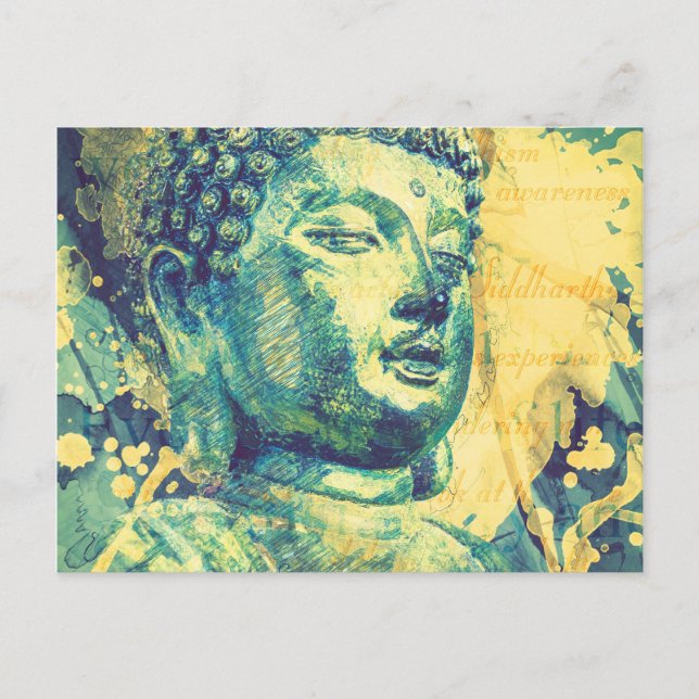 Siddhartha Buddha Postcard (Front)