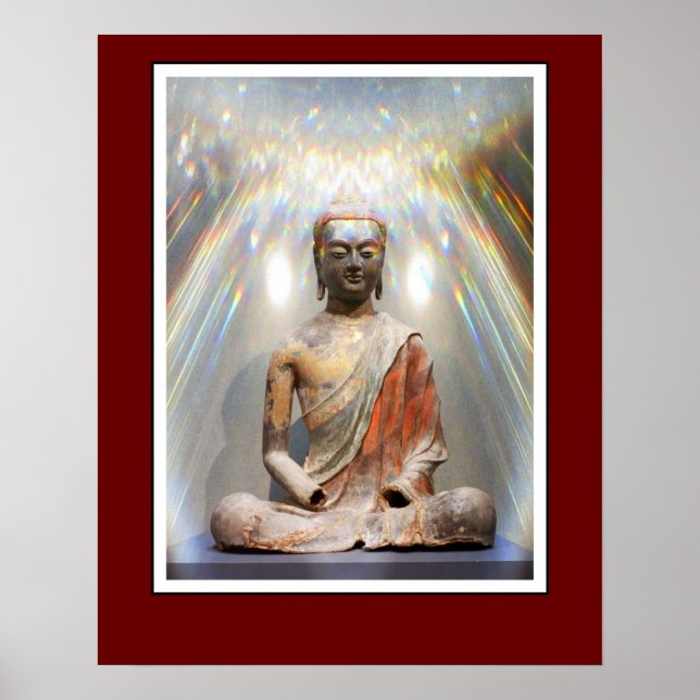 Siddhartha Gautama Statue Poster (Front)