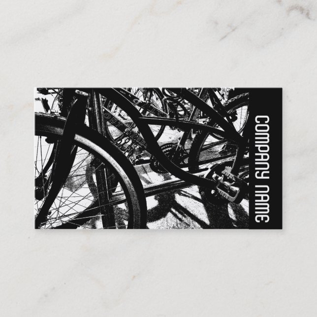 Side Band - Bicycle Rack HC Business Card (Front)