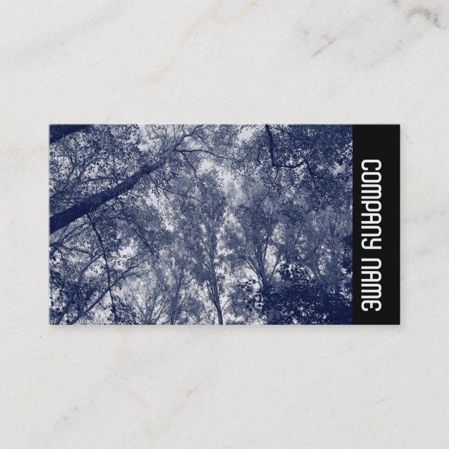 Side Band -  Blue Autumn Business Card (Front)