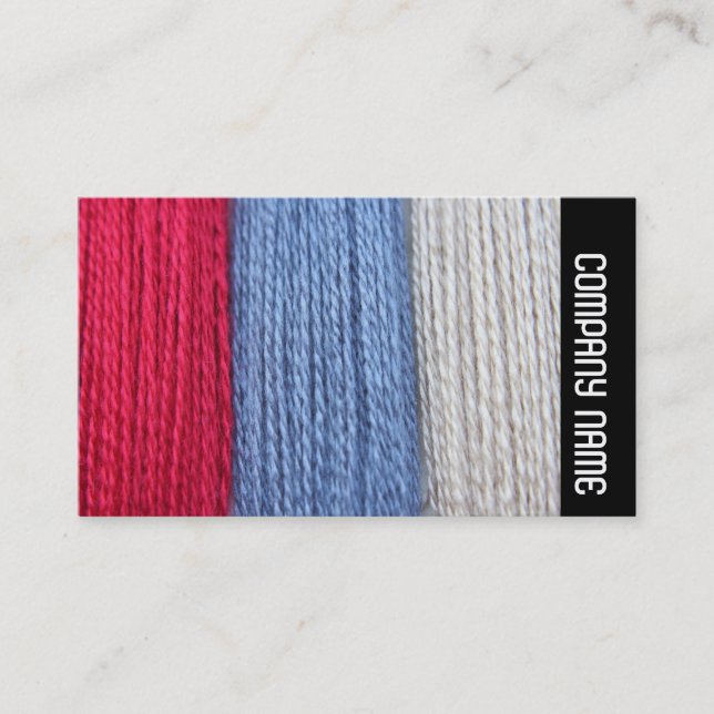 Side Band - Darning Thread Business Card (Front)