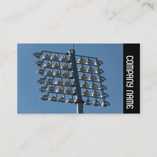 Side Band - Flood Lights Business Card (Front)
