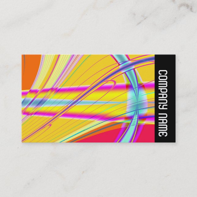 Side Band -  Fractal Abstract 061012e Business Card (Front)