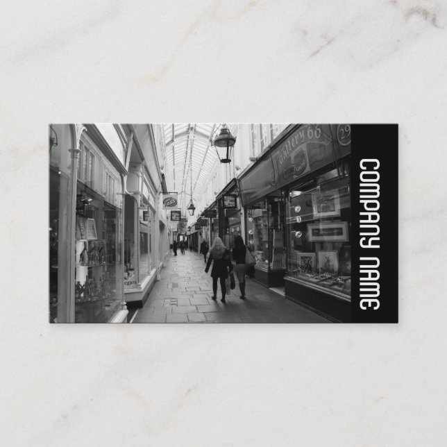 Side Band -  Shopping Arcade Business Card (Front)