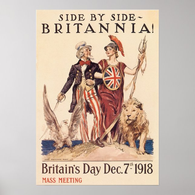 Side By Side Britannia Poster (Front)