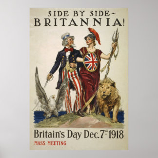 Side by Side Britannia Poster