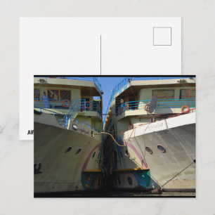 Side by Side on the Nile Postcard