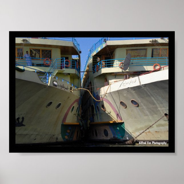 Side by Side on the Nile Poster (Front)