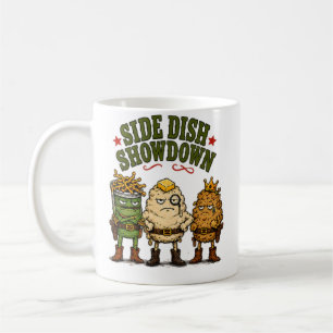 Side Dish Showdown Thanksgiving Coffee Mug