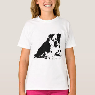 Side-Eye Bulldog, Street Bold T-Shirt