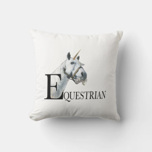 Side Eye Unicorn Pillow