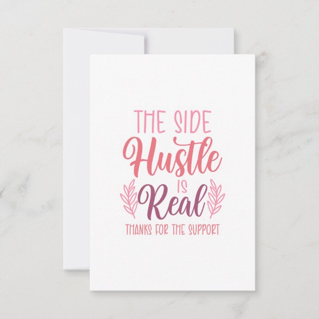 Side Hustle Thank You Cards (Front)