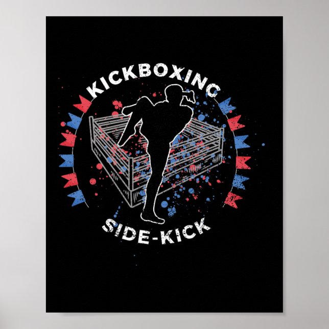 Side Kick Kickboxing  Poster (Front)