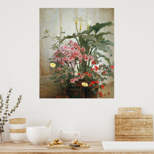 Side of a Greenhouse 1870–80 Poster