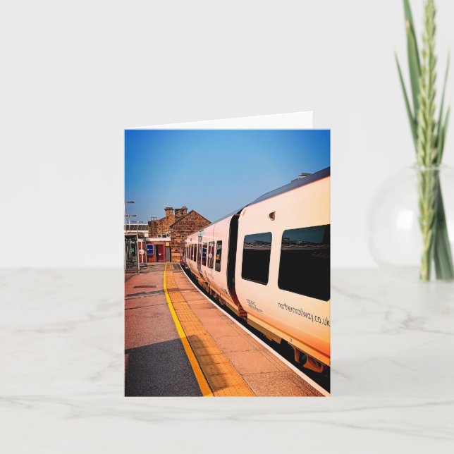 Side of the train card (Front)